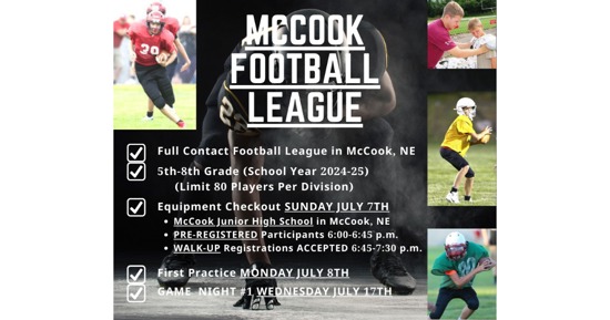 McCook Football League